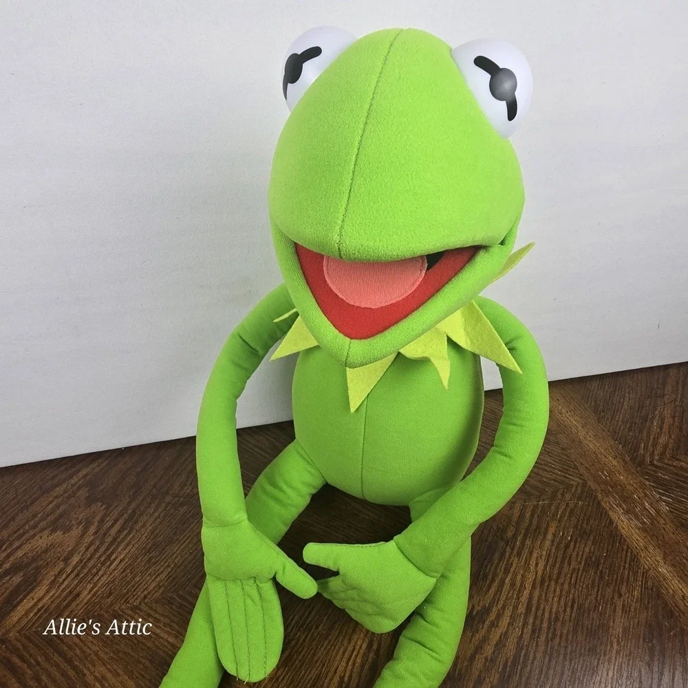 Kermit The Frog Posable Plush Muppets Large Stuffed Animal Toy Vintage Nanco 17